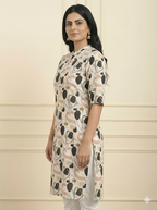 Daily Wear Long Kurti Size XL Popcorn Fabric