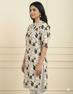 Daily Wear Long Kurti Size XL Popcorn Fabric