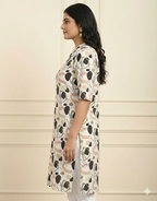 Daily Wear Long Kurti Size XL Popcorn Fabric