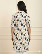 Daily Wear Long Kurti Size XL Popcorn Fabric